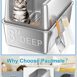 Stainless Steel Cat litter Box