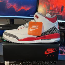Jordan 3 Fire Red 13