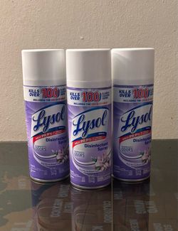 Lysol disinfectant spray