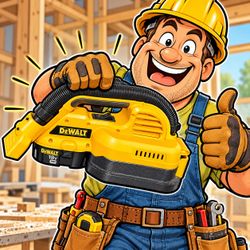 DEWALT DC515 18V Cordless 1/2 Gallon Portable Wet Dry Shop Vacuum battery, and charger and filters