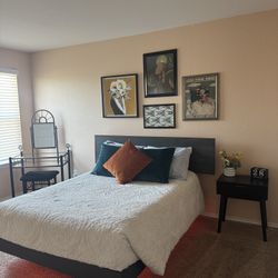 Full Size Floating Bed Frame