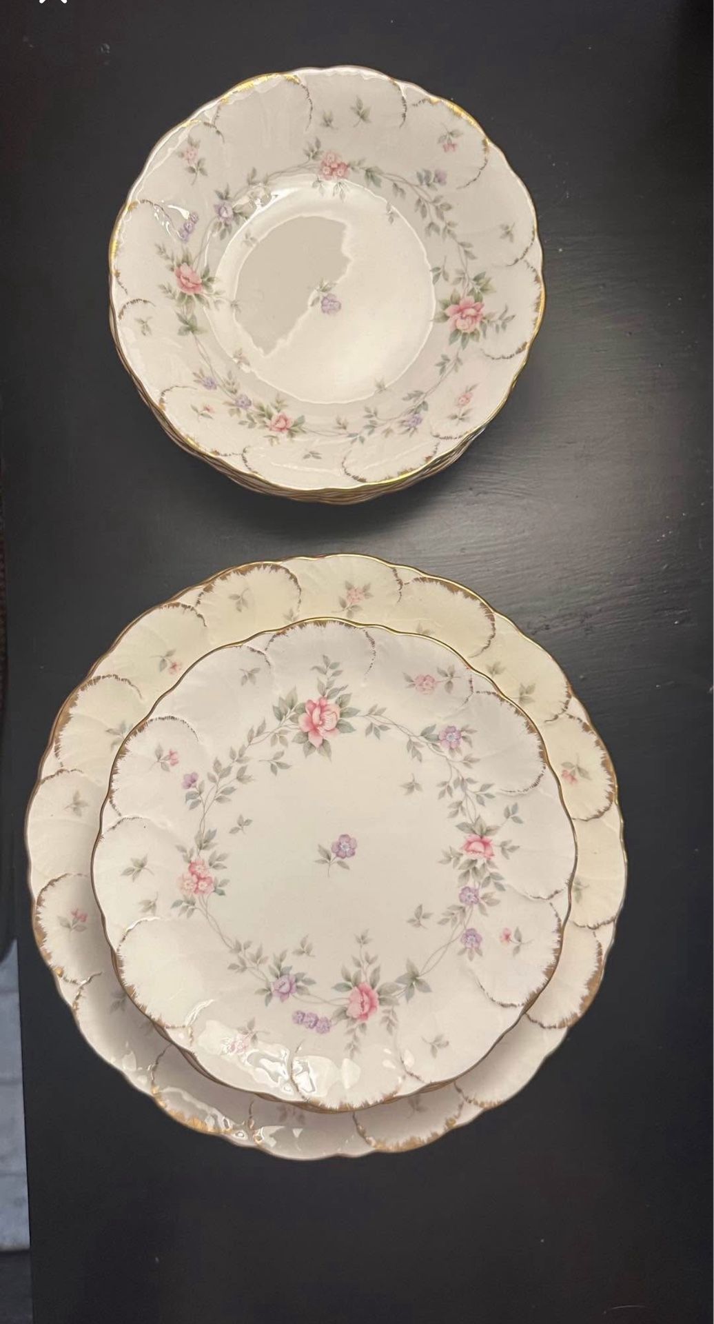 Mikasa "Remembrance" 3-Piece Place Settings - Set of 6 - Elegant Dinnerware