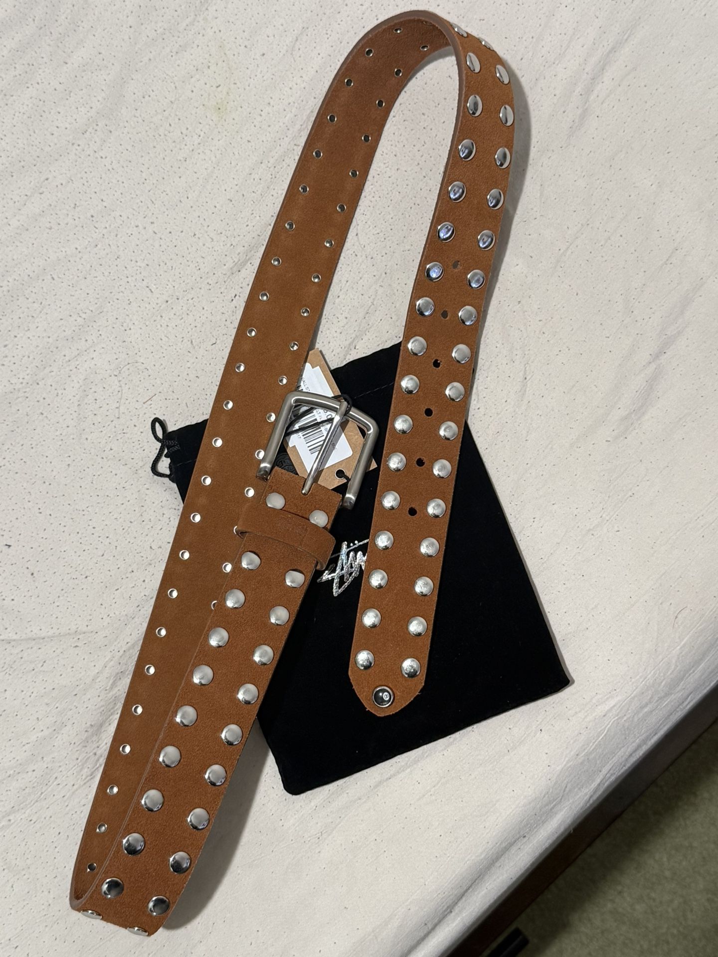 Stussy 8ball Studded Belt