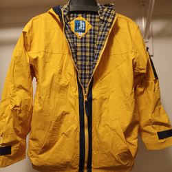 Kids Hooded Rain Jacket