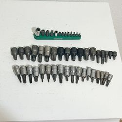 Set De 36 + 1 Set De 13 Piezas De Power Torque Mas Un Set  Usados Para Mecanicos