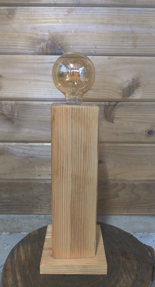 Lamp Custom Cedar Lamp