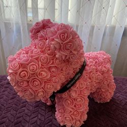 Puppy Forever Roses 