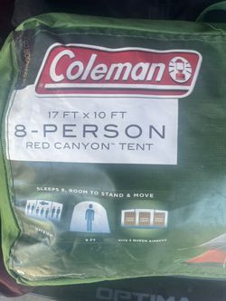 Coleman 8 Person Tent 