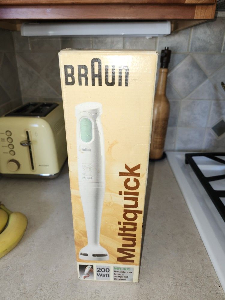 Braun Multiquick Immersion Blender Exc Cond