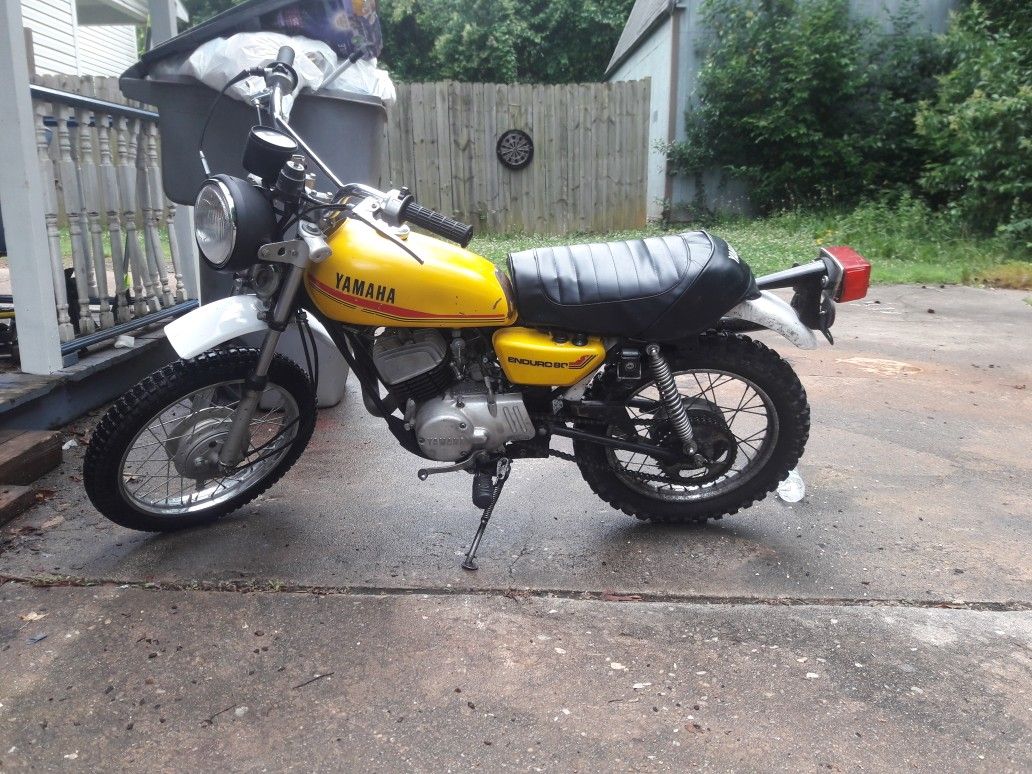 Yamaha dt80 enduro