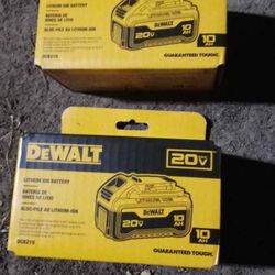 Do You Want 20 Volt 10AH Batteries