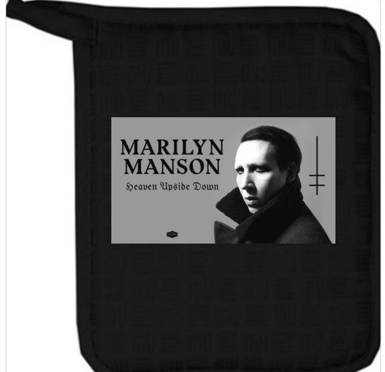 Marilyn Manson Decretive Pot Holders