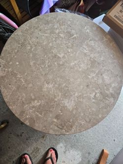 Marble top table