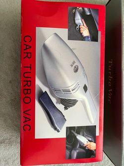 Brand new opened box car turbo vacuum