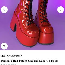 DEMONIA - Boots - Rave 