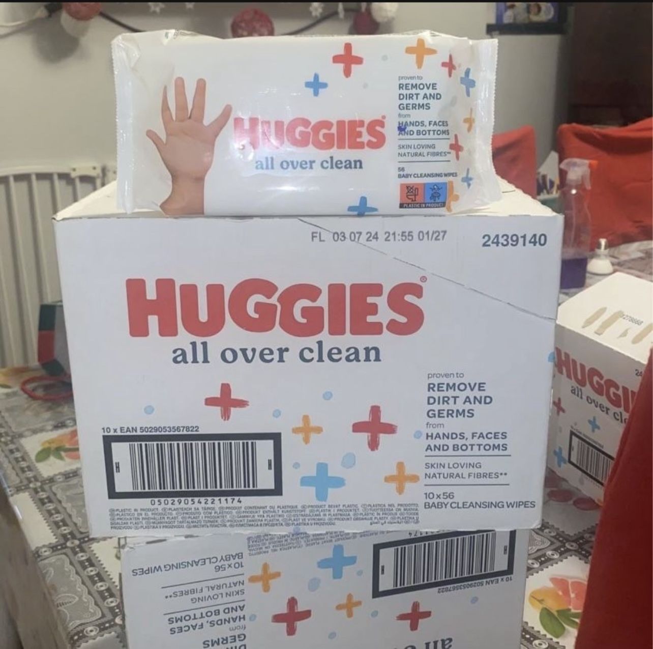 Huggies All Over Clean Wipes 