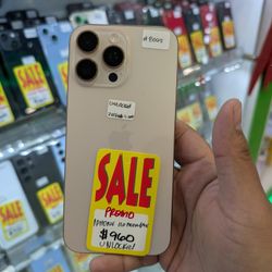 iPhone 16 Pro Max 256GB $80 Down When Financing 