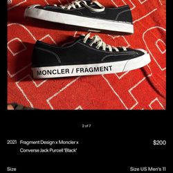 Monclear Converse Size 11 