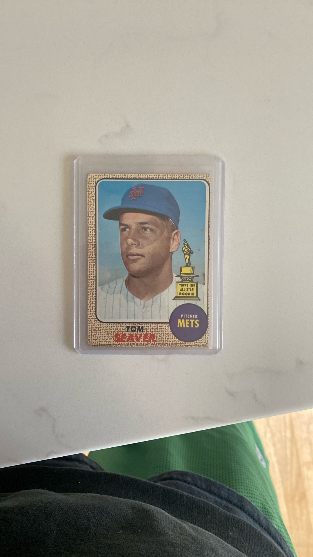 1968 TOPPS Tom Seaver Baseball card