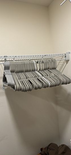 68 Assorted hangers