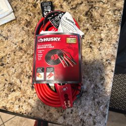 Husky 12 Ft 8 Gauge Booster Cable 