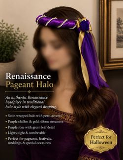 Renaissance Headpiece, Headwear, Costume