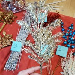 Glittered Wreath/ Arrangement Making Supplies 