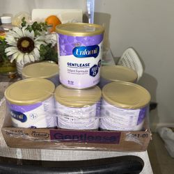 Enfamil-Gentlease $15 each/7 cans