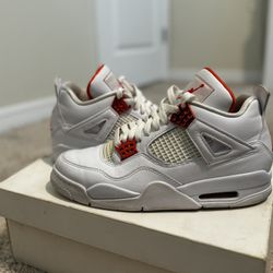 Air Jordan 4 Retro Metallic Red 