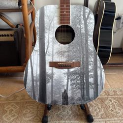Taylor Swift Folklore Guitar 