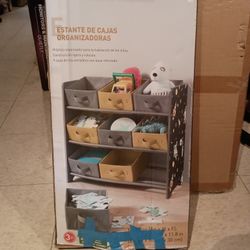 NIB NEW Kids Space Theme Storage Bin Organizer