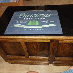 Christmas Tree Farm Sign Vintage 