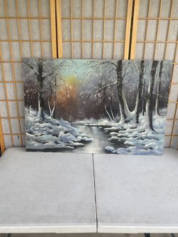 Beautiful Hand Painted Oil Decorative Landscape