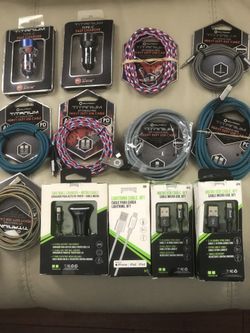 Titanium cell phone chargers 