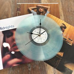 Taylor Swift Midnights Vinyl Clock