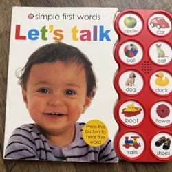 Let’s Talk Baby Book 
