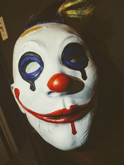 Grumpy the Clown Mask - Iconic Joker Henchmen Latex Clown Masks from Dark Knight