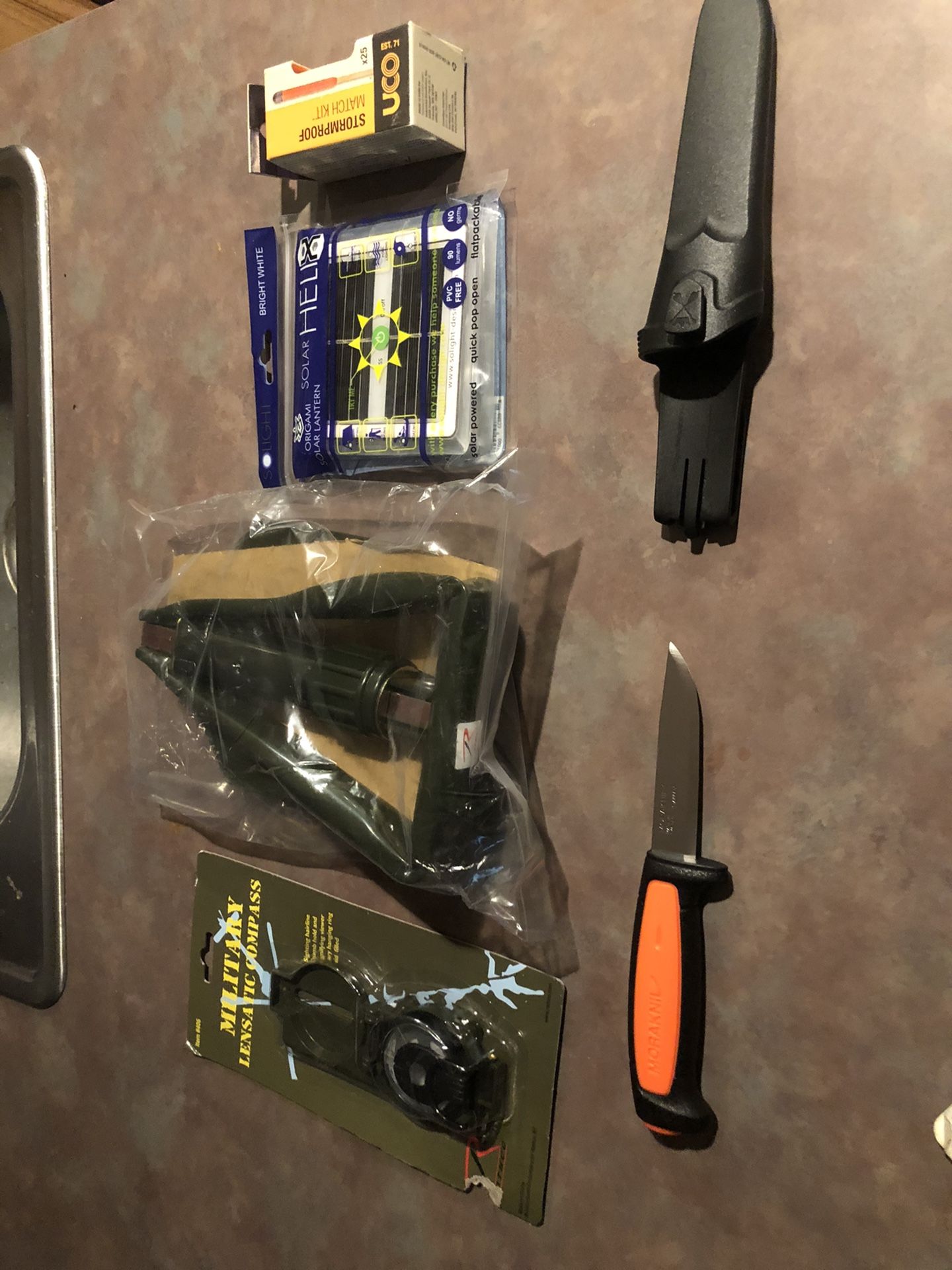 Camping gear