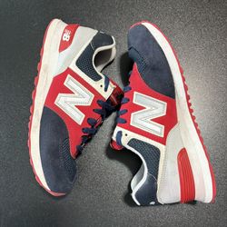New Balance 574 Eclipse sneakers Red white blue size 9 women tennis shoes light