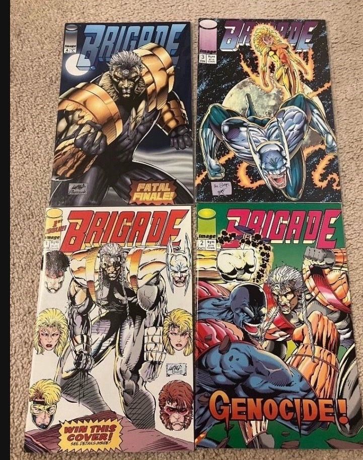 1992 Brigade Comics (Rob Liefeld Image Comics)