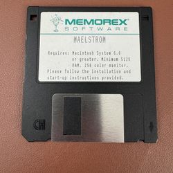 (Rare) Maelstrom Classic Arcade Game (Memorex Software) 3.5" Floppy Macintosh