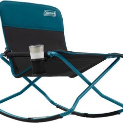 Coleman Cross Rocker Outdoor Rocking Chair (Portable Folding Chair)