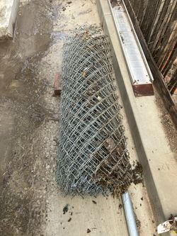 Chain-link fence