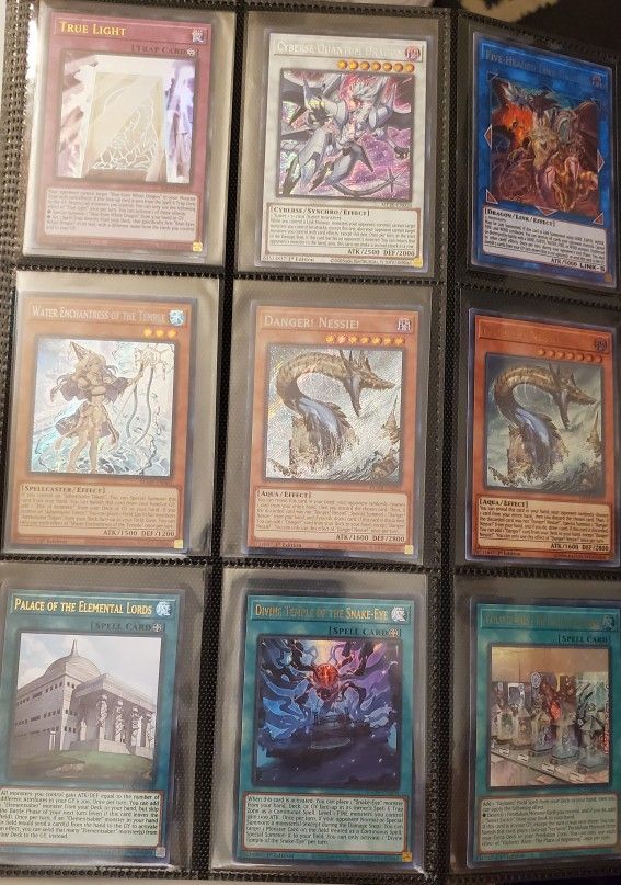 Yugioh Trading Cards All Rarities Near Mint