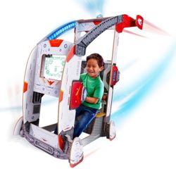 KidKraft Ultimate Spaceship Wooden Pretend Play Set with Lights Sounds and Space Projector