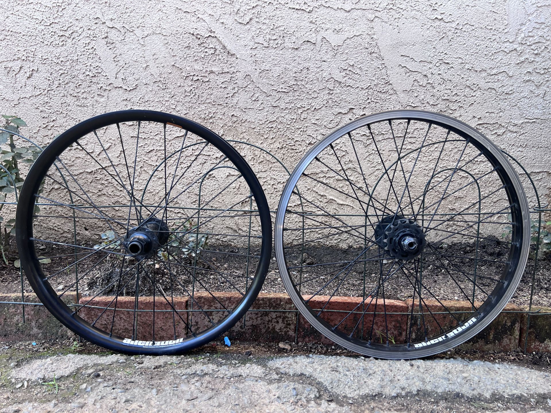 Bmx Alienation Race Wheelsets (READ DESCRIPTION)