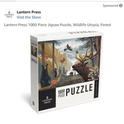 Puzzle 1000 Pieces Lantern Press Wildlife. 