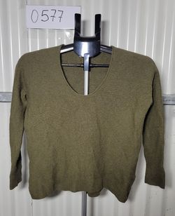 Madewell Olive Green Wool Blend Sweater, size M (0577)