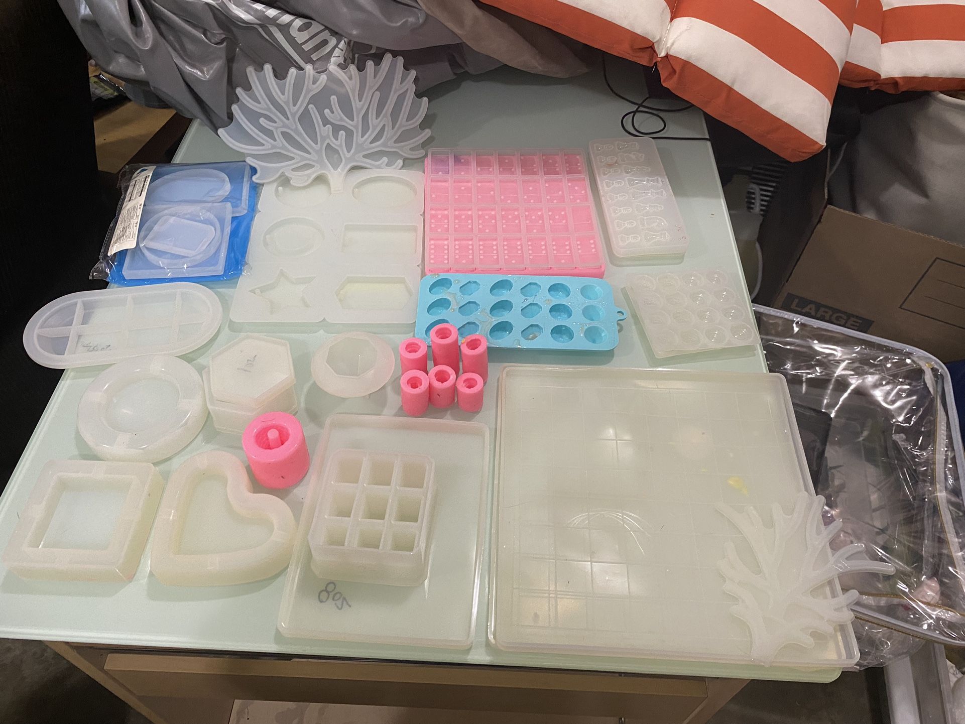 Resin Molds, Tools And Supplies