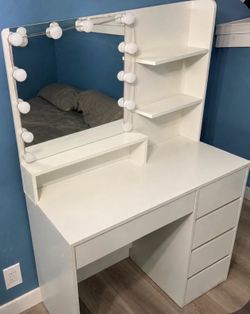 White Vanity